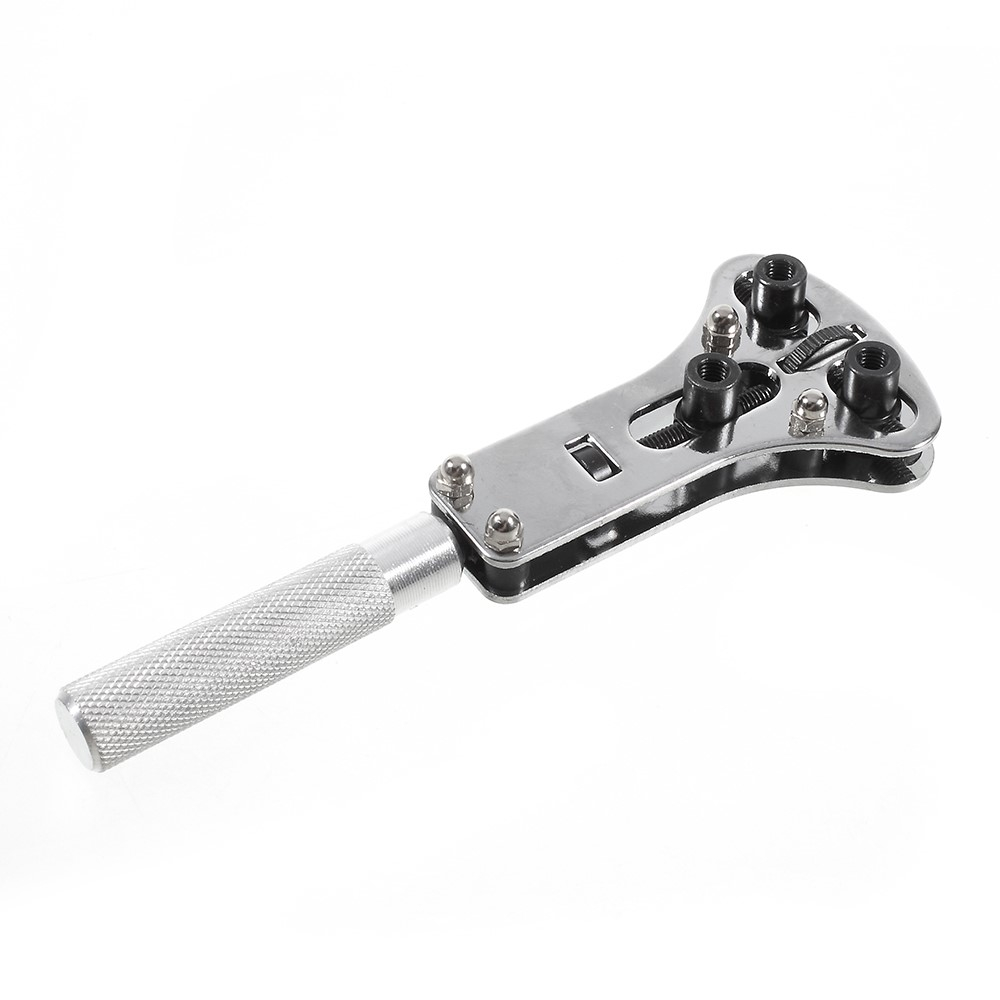 (13-tlg. Set) Universal Uhrenwerkzeug Set für Uhrenreparatur mit Pinzette / Gliederentferner / Uhrengehäusehalter / Schraubendreher
