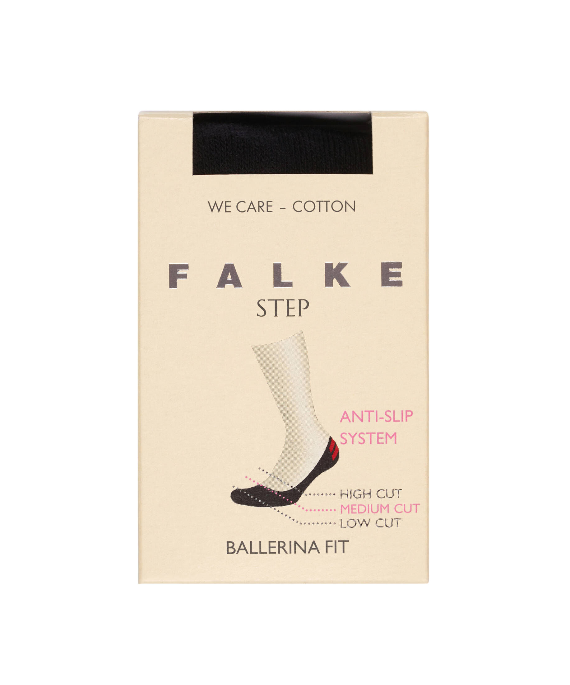 FALKE| Damen Füßlinge Step Medium Cut Box