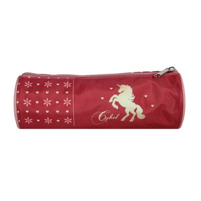 Trousse ronde Cybel - 1 compartiment - rose - Bagtrotter