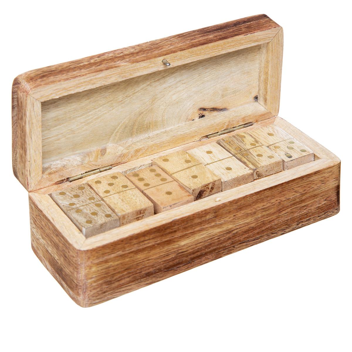 JEU DE DOMINO MANGUIER 16X5CM