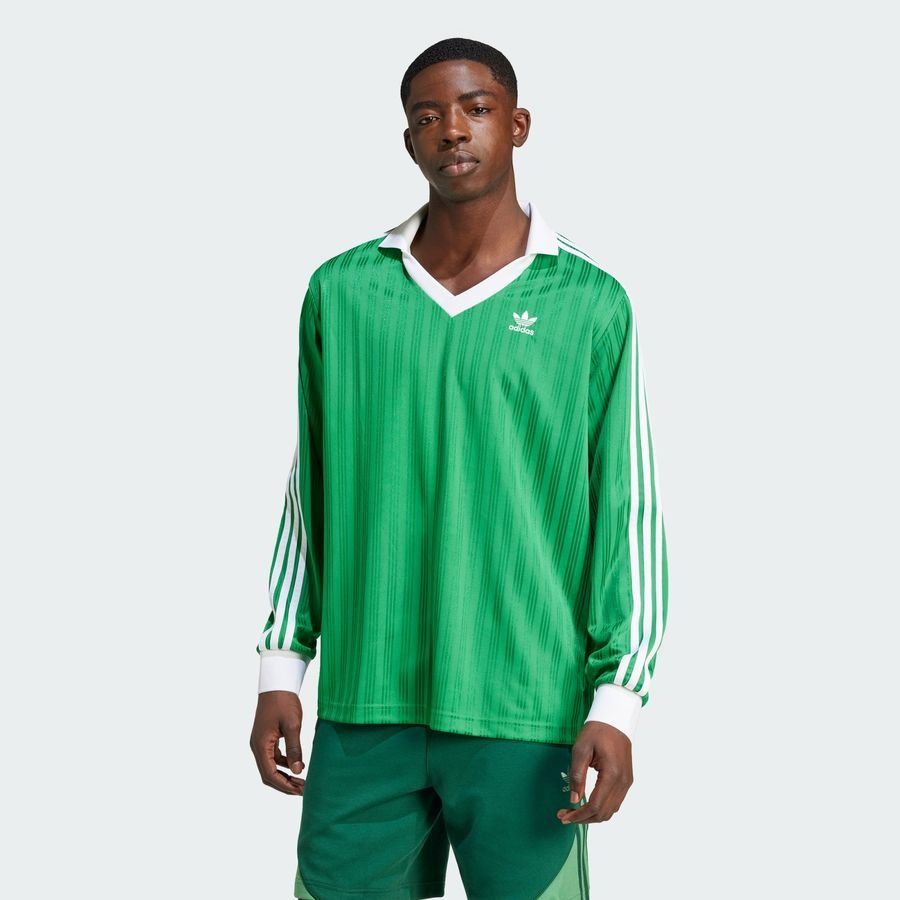 Adidas Original T-shirt manches longues Adicolor Piqué Football