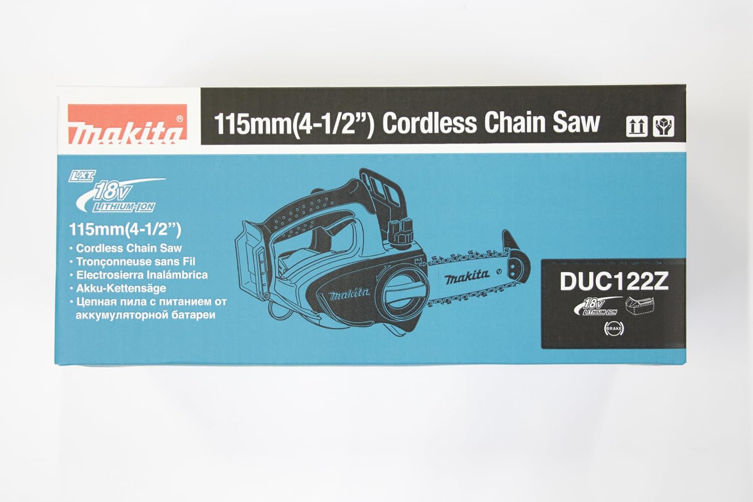 Makita DUC122Z Top Handle Akku-Kettensäge 18 V (ohne Akku, ohne Ladegerät)
