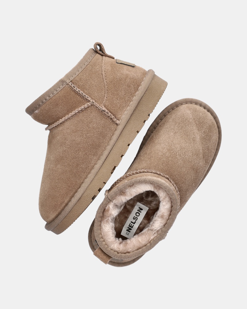 Nelson Kids Gevoerde boots  - bruin