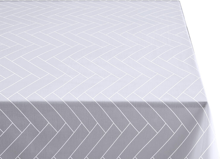 Södahl Dug Tiles Damask Optisk hvid Optisk hvid