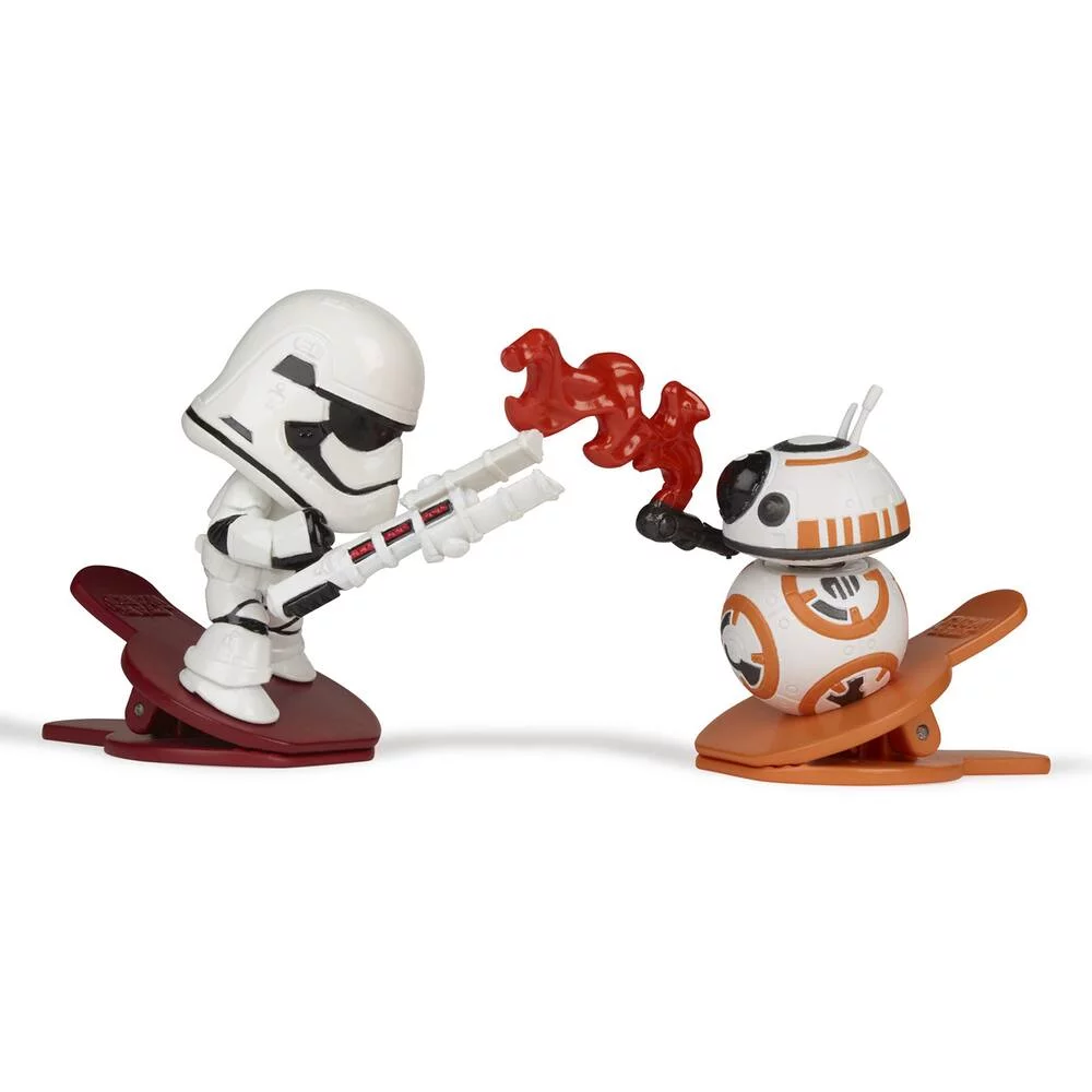 STAR WARS BATTLE BOBBLERS PACK DE 2