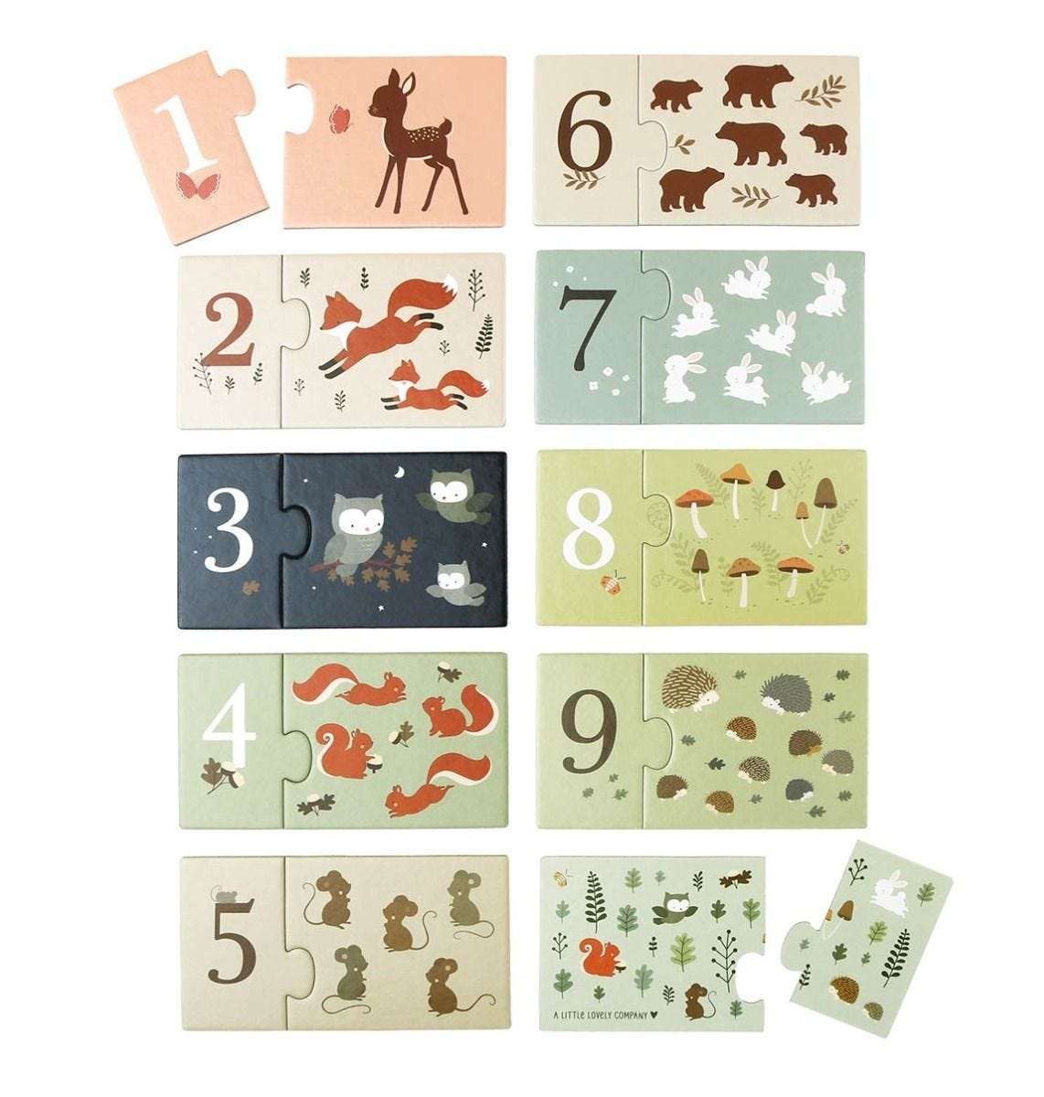 A little lovely company A Little Lovely Company telpuzzel bosvriendjes