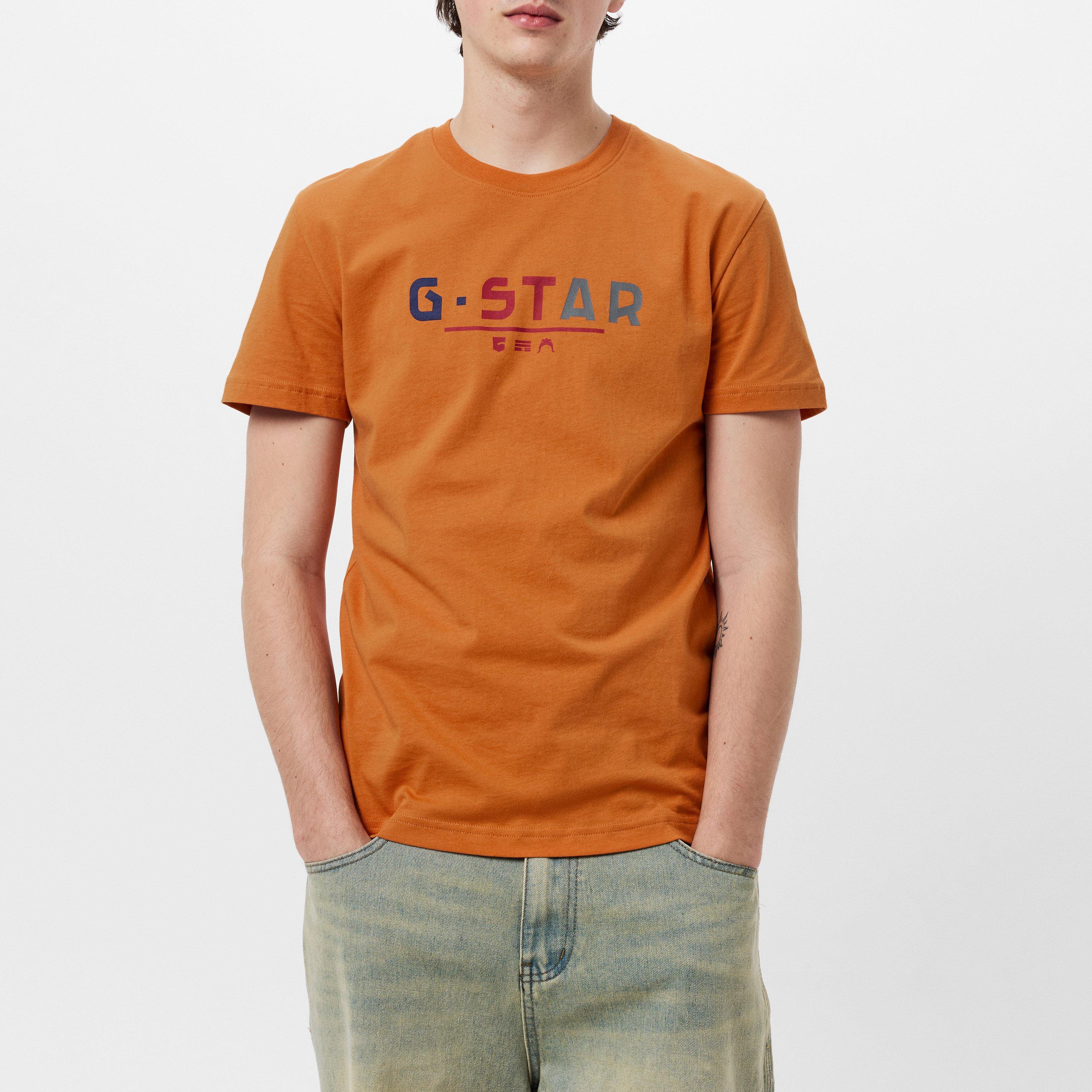 G Star Multi Logo Graphic T Shirt