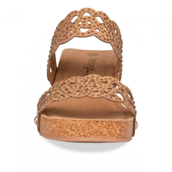 Mules COGNAC LADY GLAM