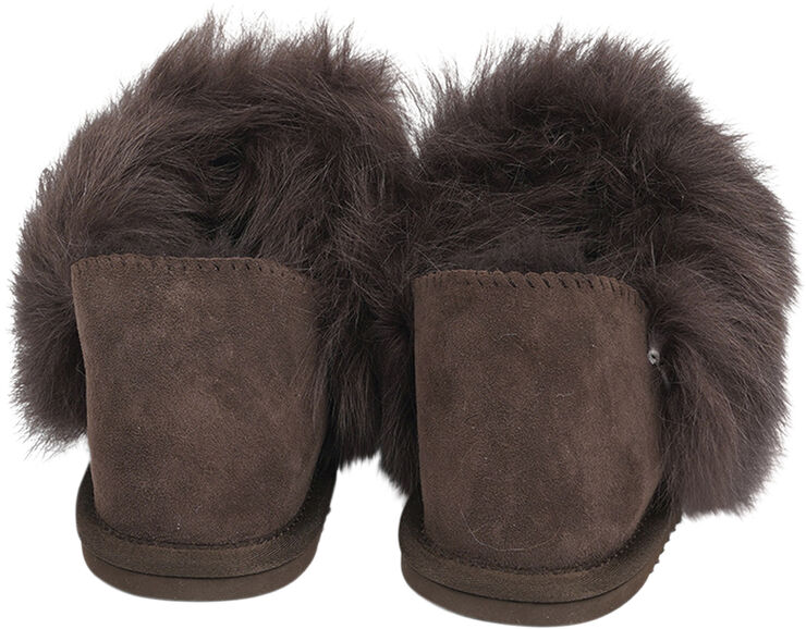 Lovelies MOLDE - SHEARLING BOOTS Chocolate