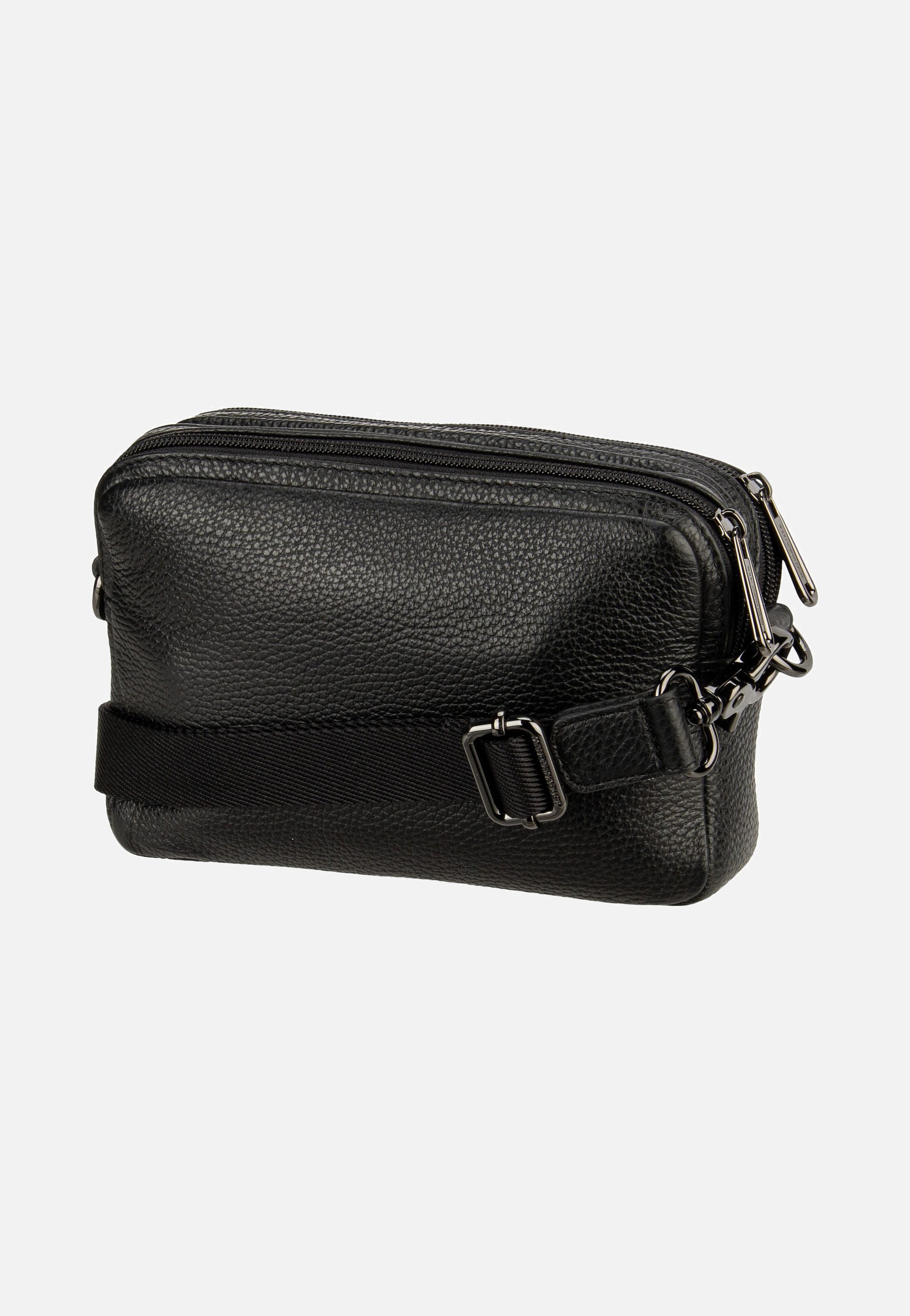 Mellow Leather FZT13 Nero - Crossbody Bag