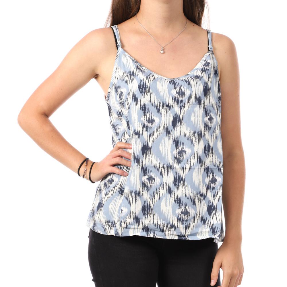 Only Top Bleu Femme Only Nova Life Paris