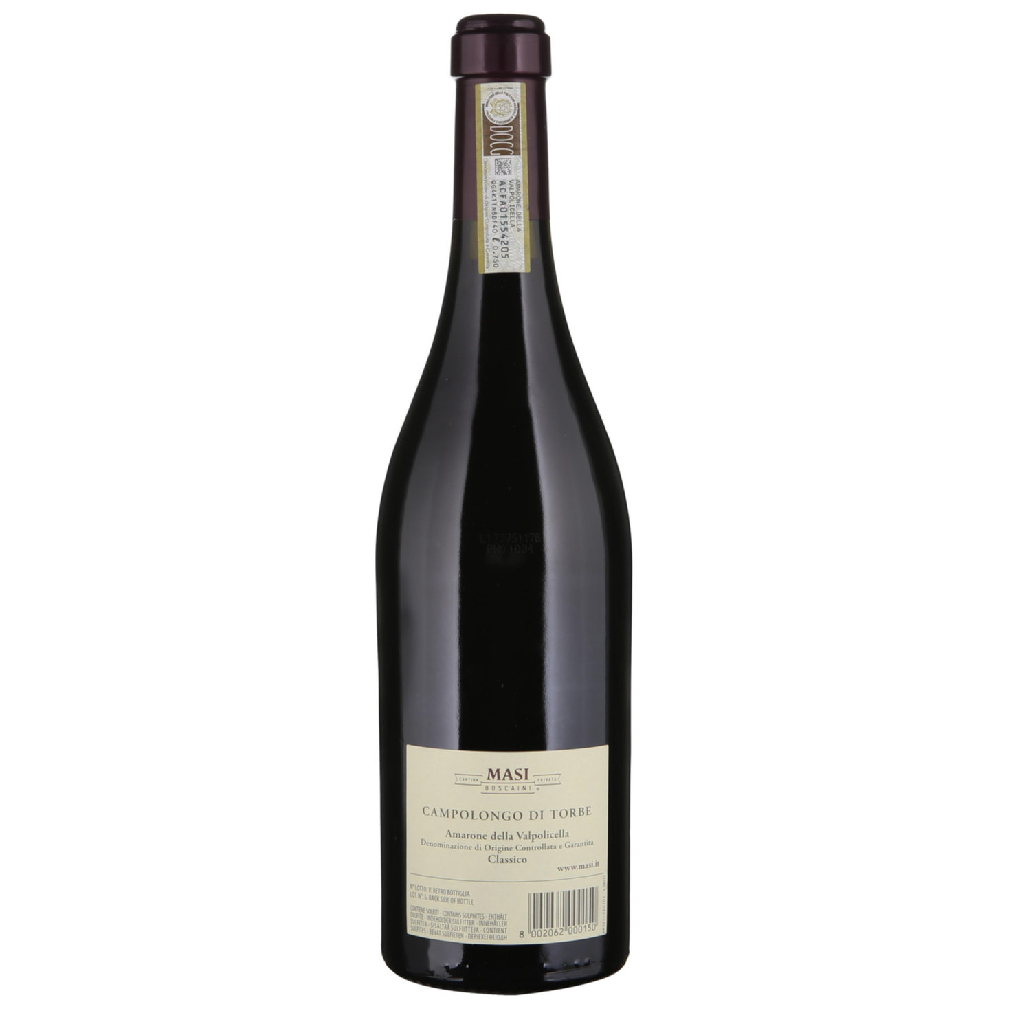 Amarone della Valpolicella Classico DOC Campolongo di Torbe Masi -75cl