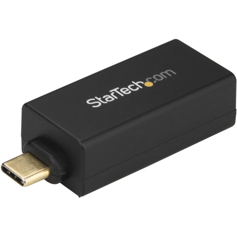 StarTech.com Adaptateur USB C vers Gigabit Ethernet - Adaptateur Réseau 1Gbps NIC USB 3.0/USB 3.1 Type C - 1GbE USB-C vers RJ45/Port LAN TB3 Compatible Windows MacBook Pro Chromebook