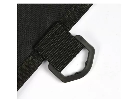 Housse de protection animaux pour siège de voiture en polyester - Noir - L 56 x H 118 cm