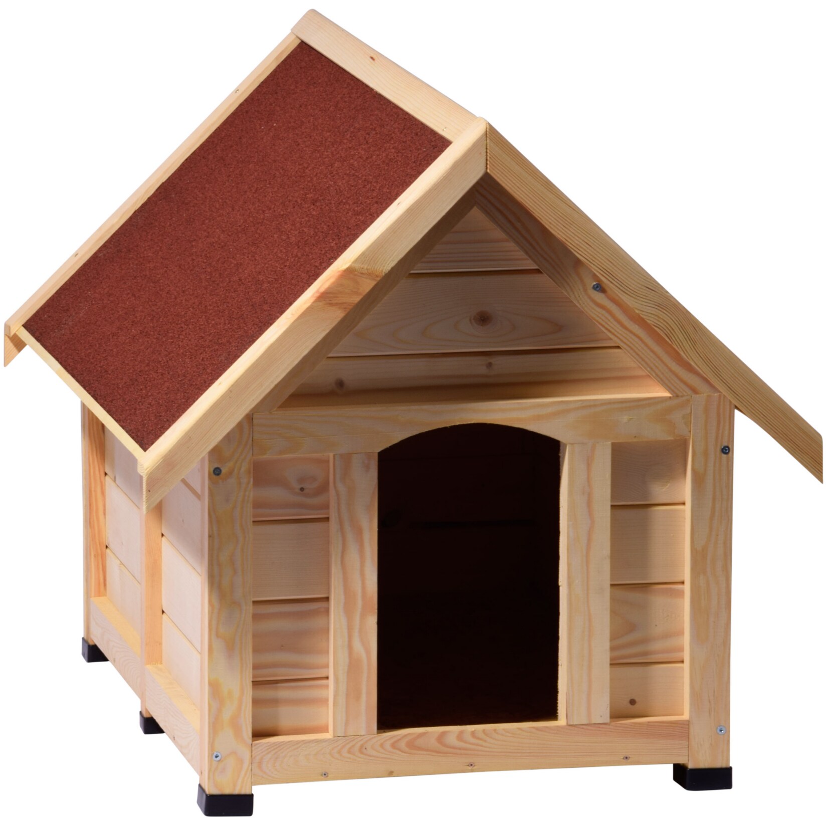 Dobar 55010 Outdoor-Hundehütte, 112 x 97 x 104 cm