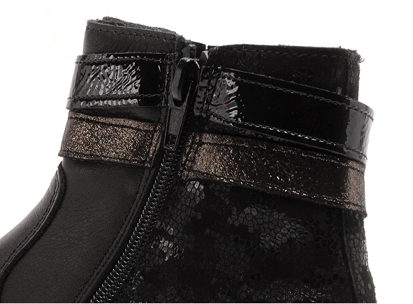 Bopy boots bottine enfant smile noir