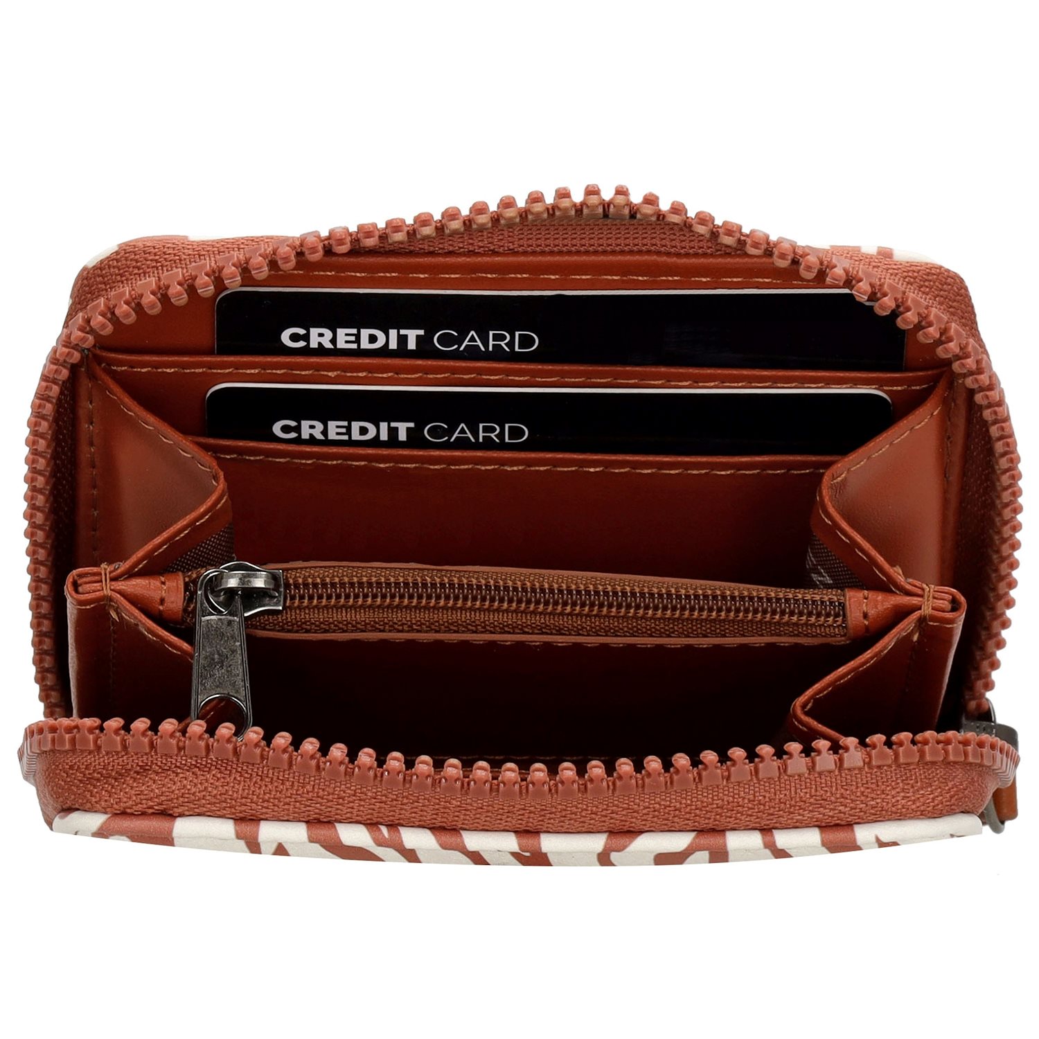 Zebra Trends Saar Wallet zebra brown