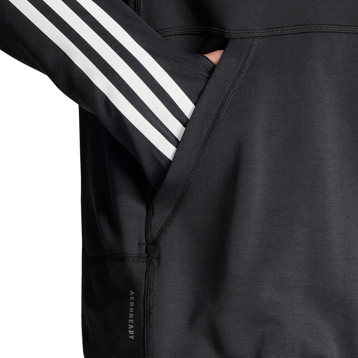 adidas Own The Run 3-Stripes Hood Løbetrøje Herre