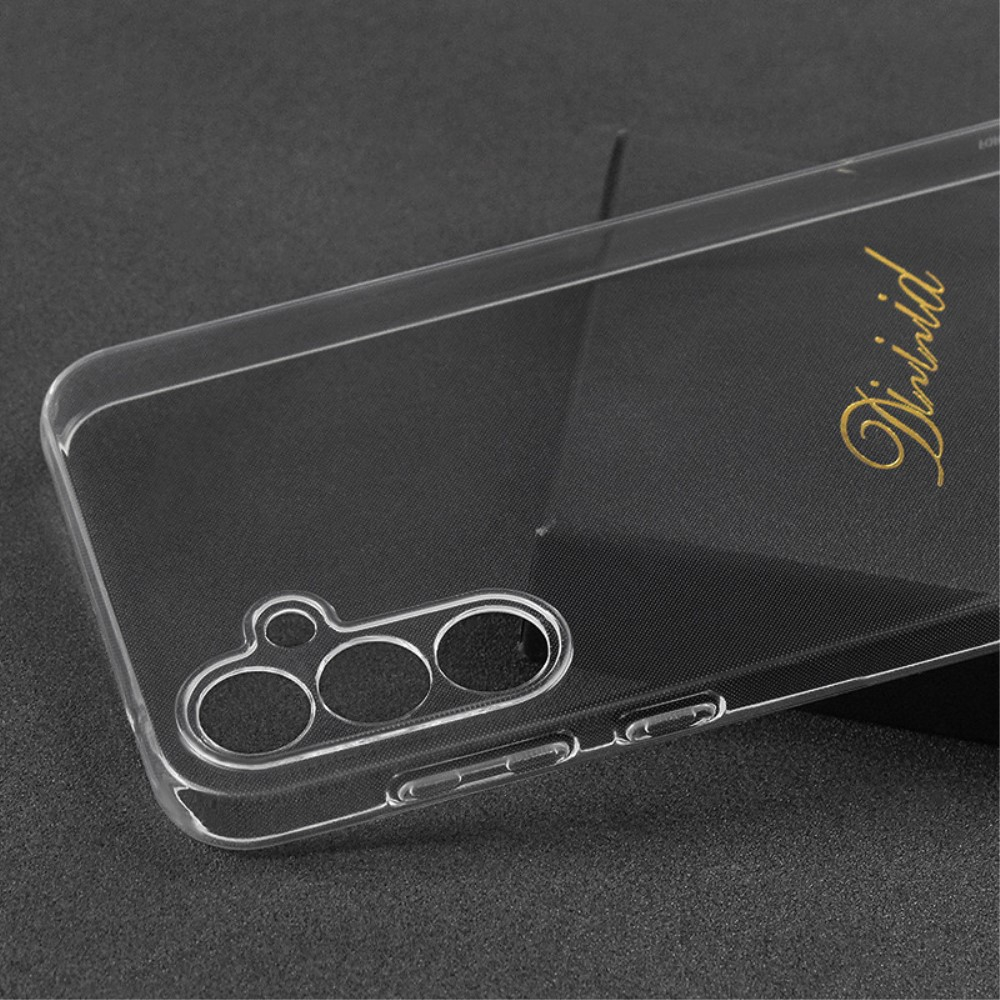 Samsung Galaxy A55 Gummi Case Schutzhülle mit Kameraschutz - Transparent
