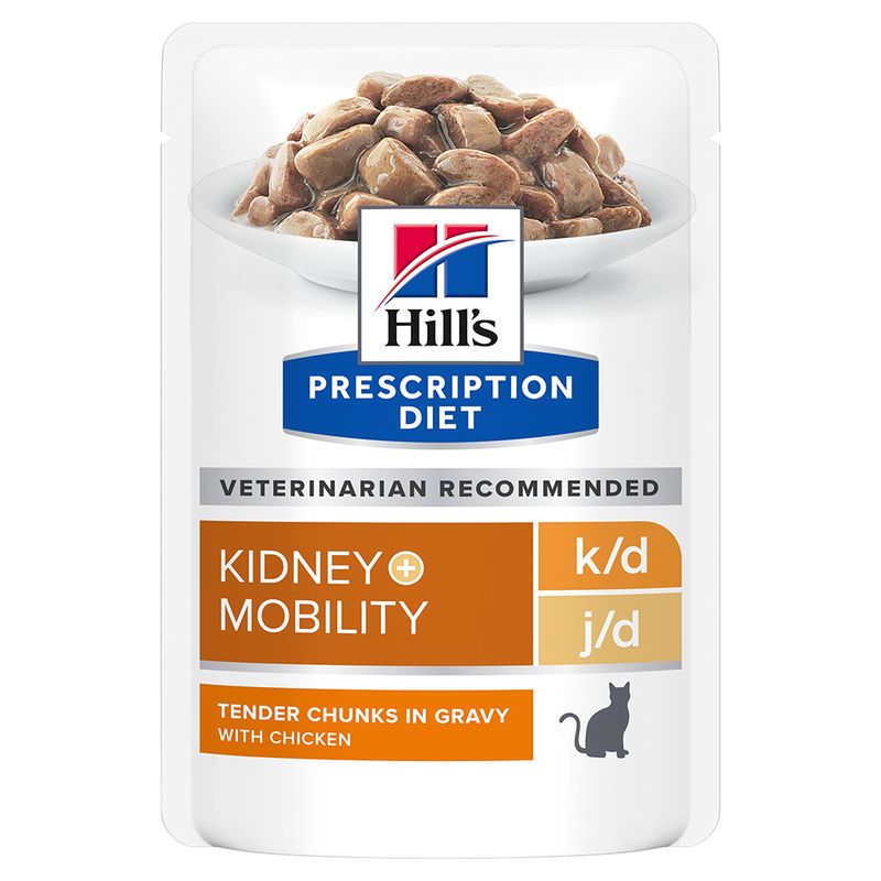 Hill's Prescription Diet k/d+Mobility poulet