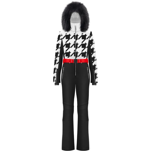 Combinaison de ski POIVRE BLANC STRETCH SKI OVERALL CHECK BLACK