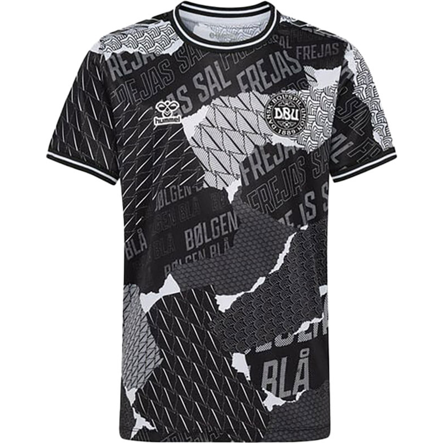 Hummel Denemarken Pre-Match Shirt Kids 2024/2026