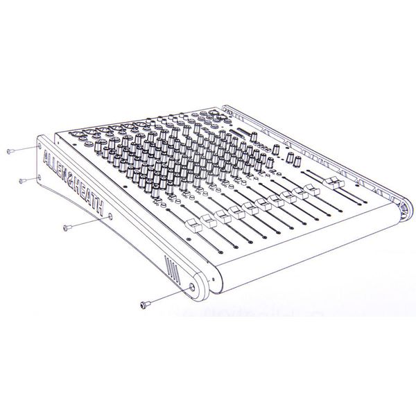 Allen & Heath ZED-12FX-14 - Rack Mount