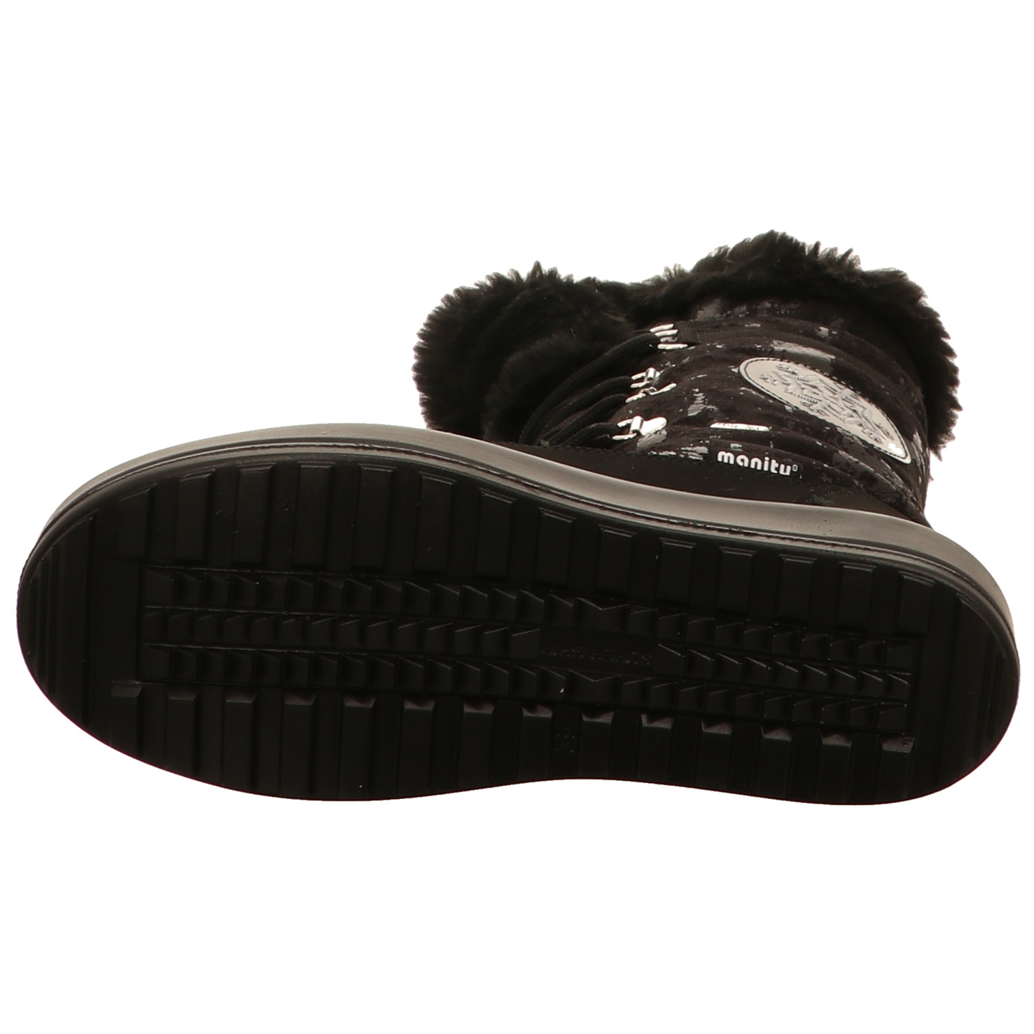 Pölking Stiefel schwarz