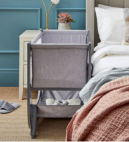 Shnuggle Babybett - Beistellbett - Air Lite - 83x45x81,5 cm - Gr