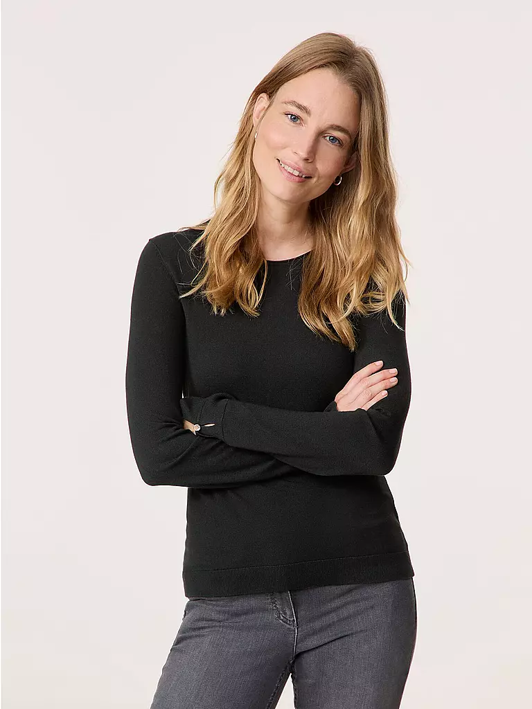 GERRY WEBER Pullover schwarz