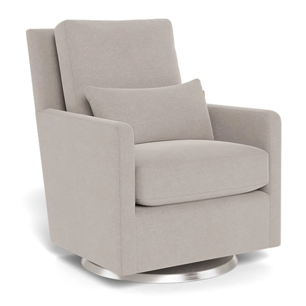 Monte Fauteuil Berçant et Pivotant Como - Sand  Argent