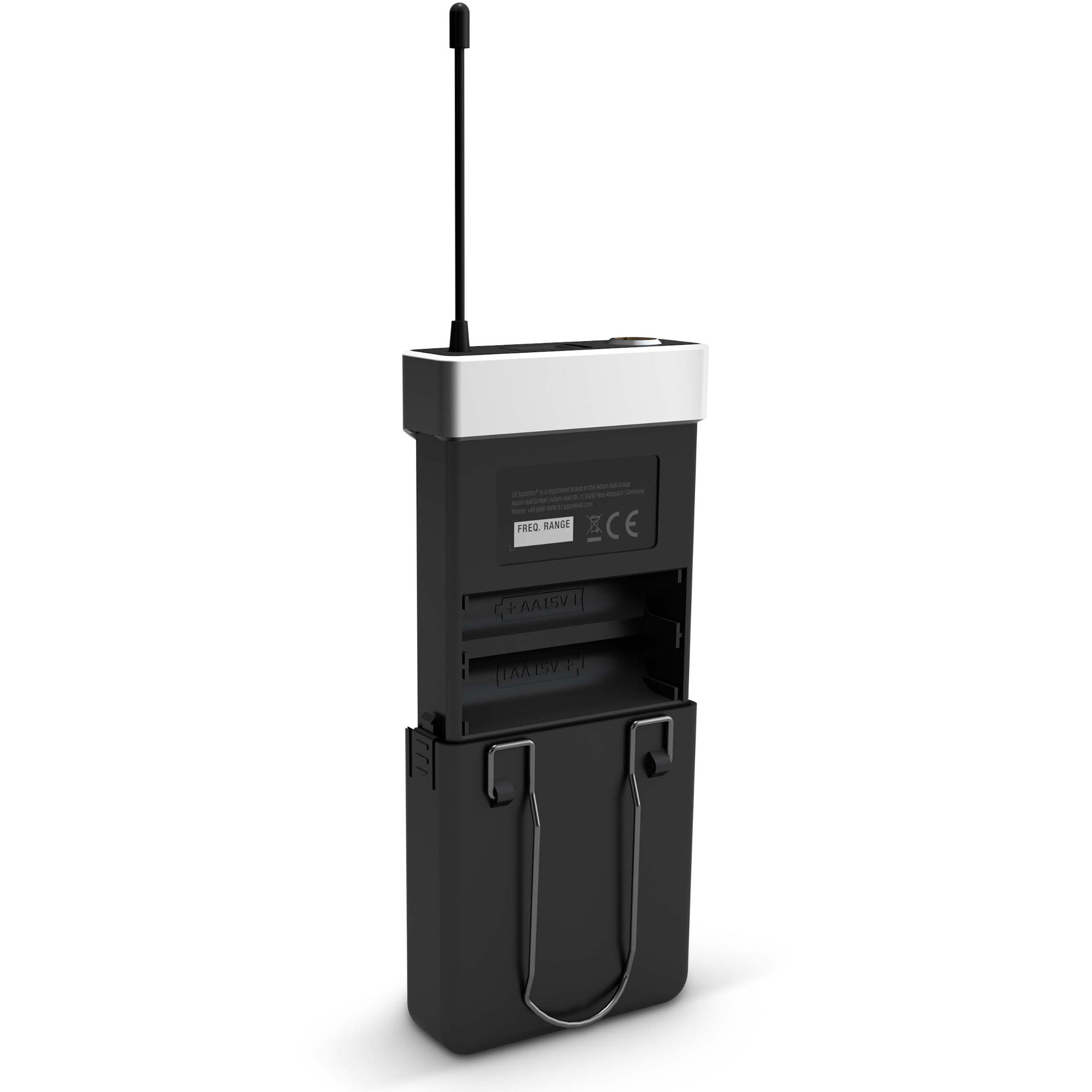 LD Systems U505 BPL draadloze dasspeld microfoon (584 - 608 MHz)