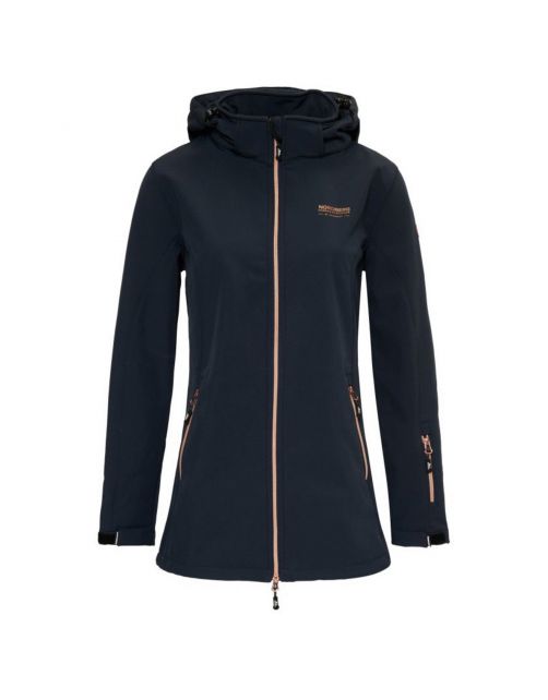 Nord Berg Dames Softshell Irene Navy - Vrijetijdskleding