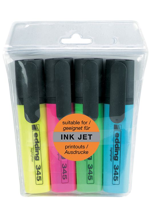 Tekstmarker 345 4pk