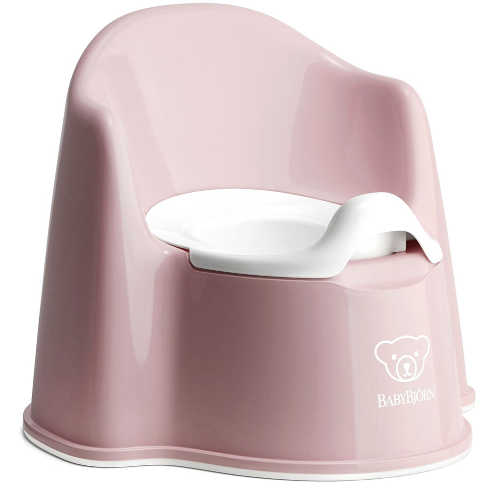 Køb BabyBjörn Pink/White Pottestol