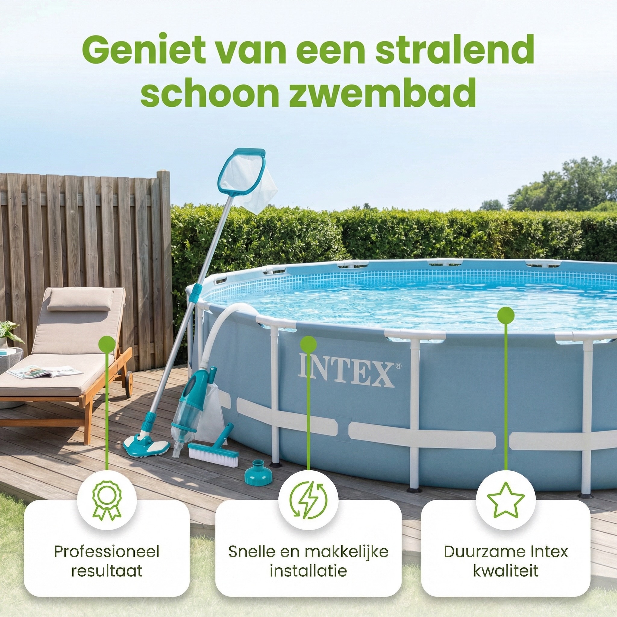 Intex Luxe 7-delige onderhoudsset