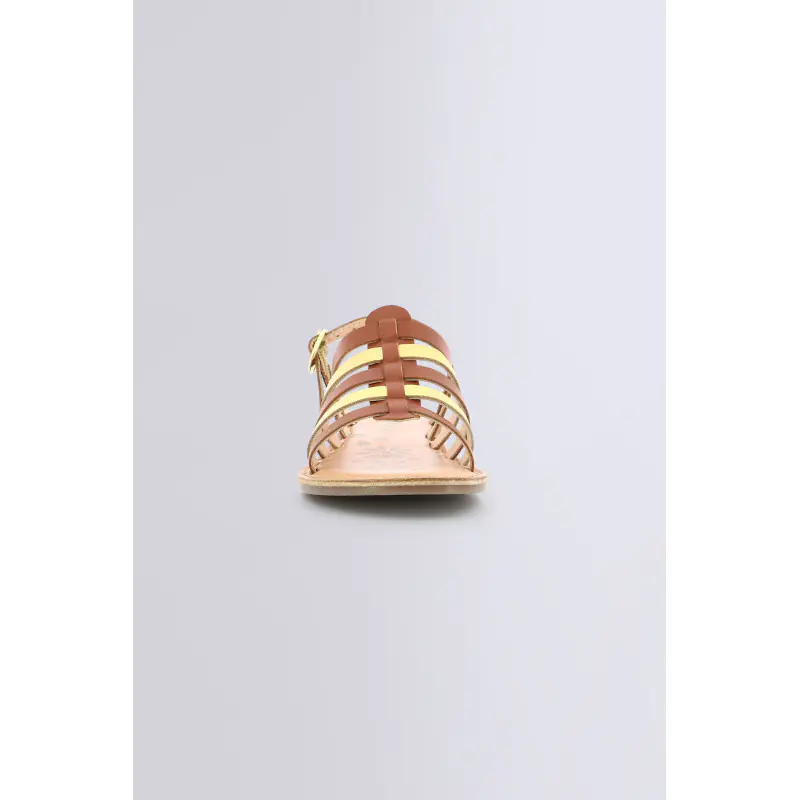 DIXON CAMEL OR SANDALES Cuir Fille