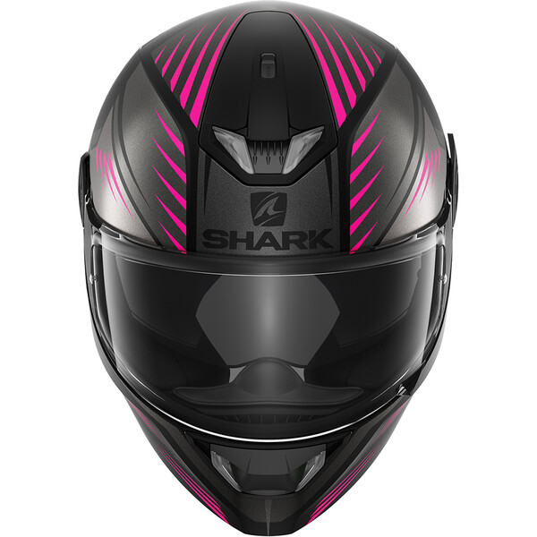 Shark - Casque Skwal 2.2 Hallder Noir / Anthracite / Violet