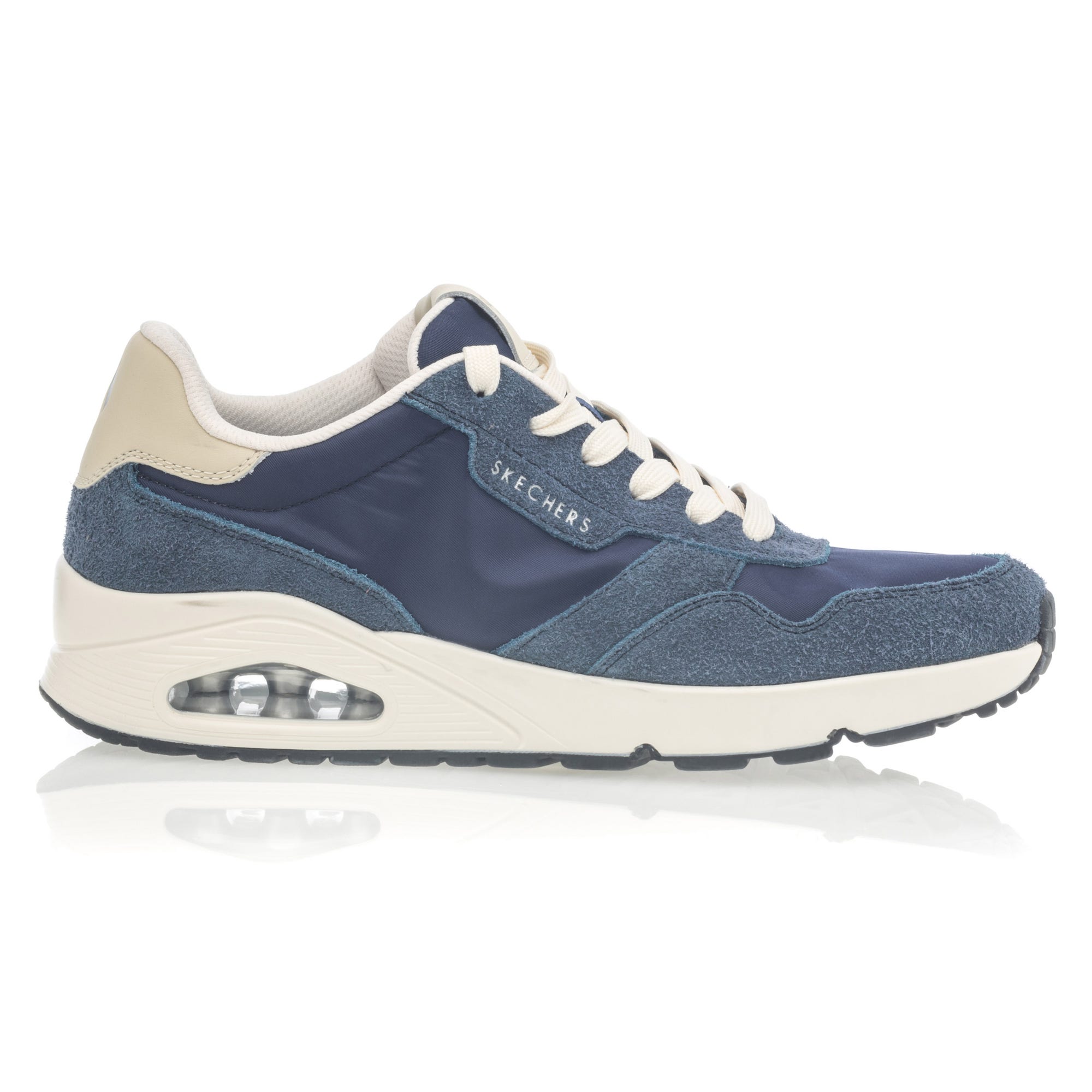 Baskets Homme bleu marine