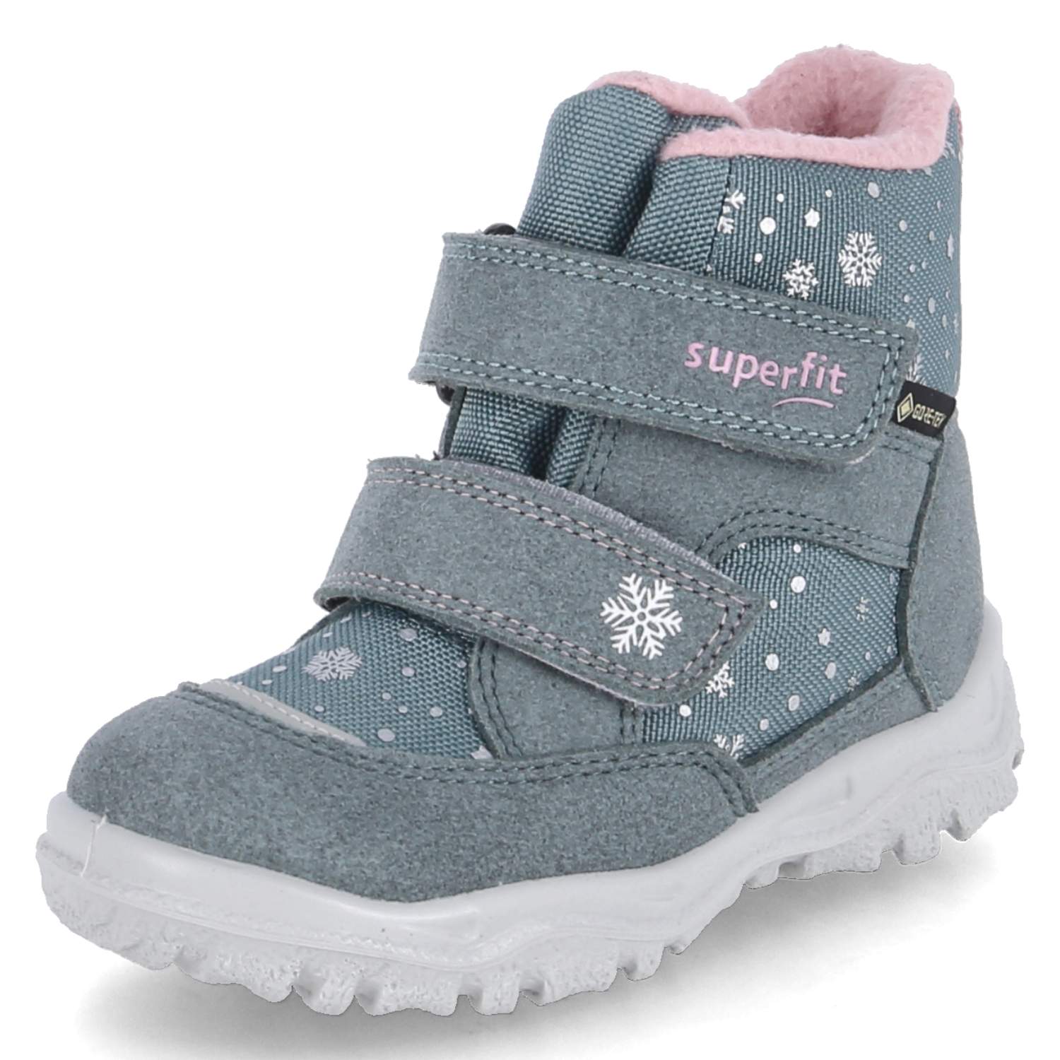 Superfit Winterstiefeletten  HUSKY1 - hellgrün/rosa