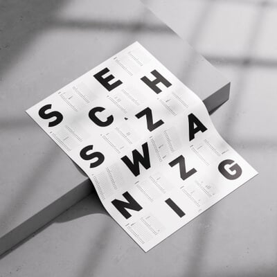 Wandkalender Mono 2026