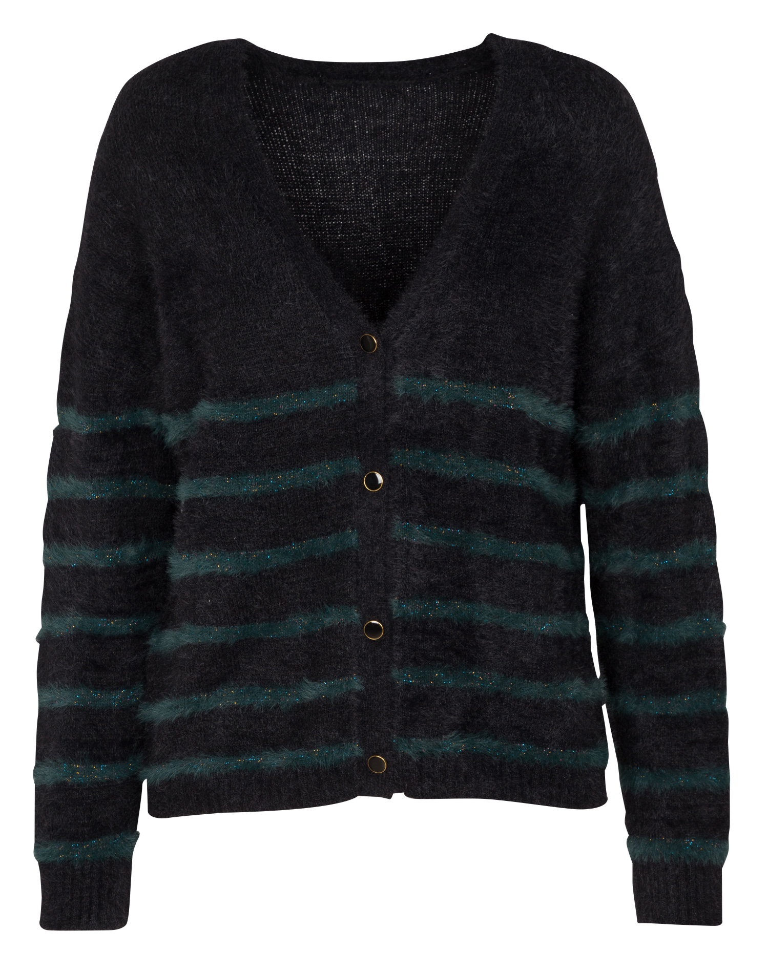 Gilet col v court | Noir