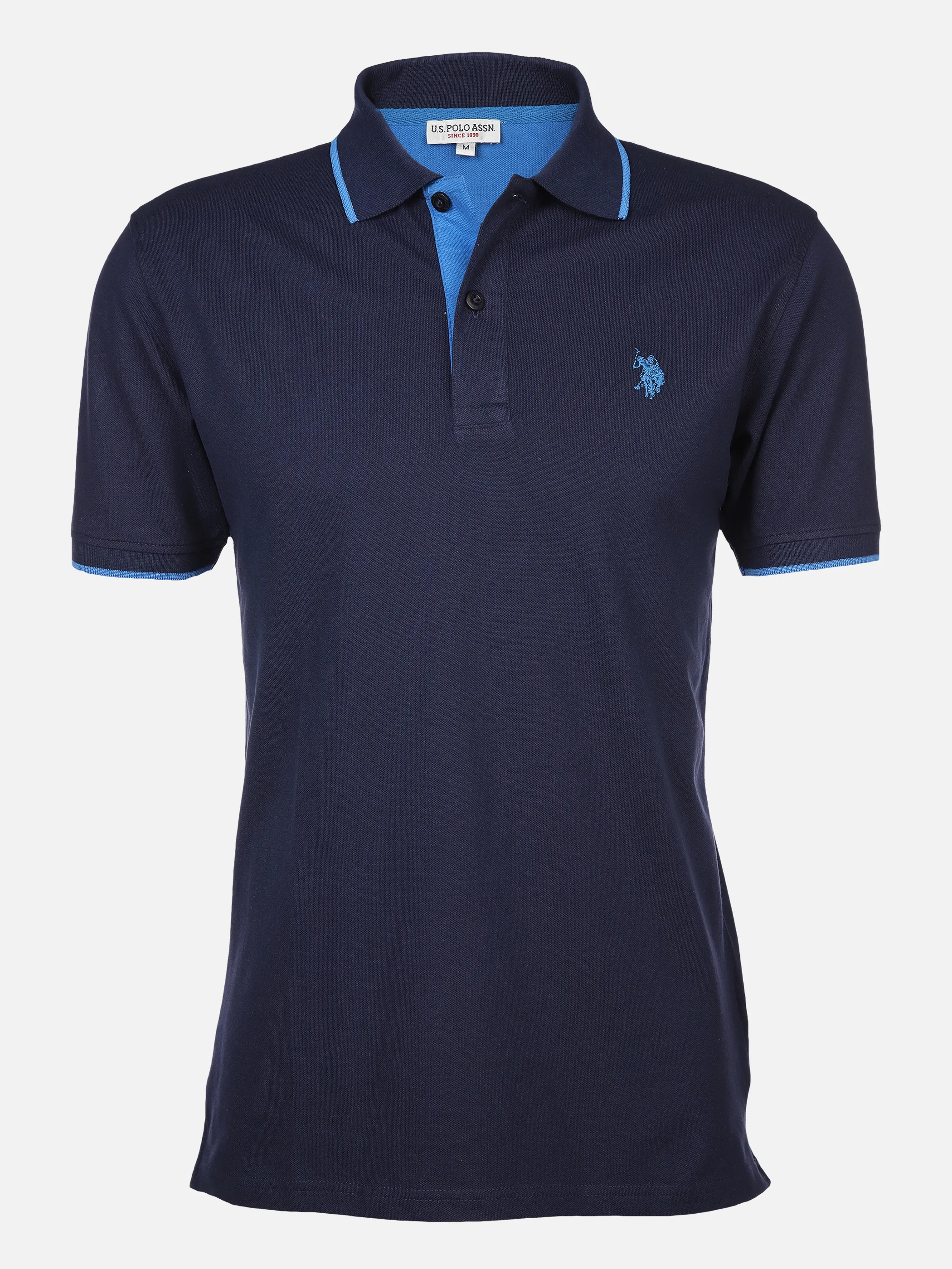 Herren Poloshirt mit Stickerei