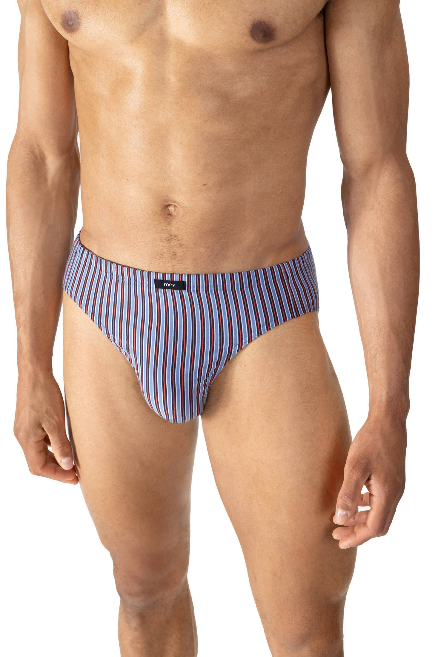 mey| Herren Jazz Pants Serie Red Stripes