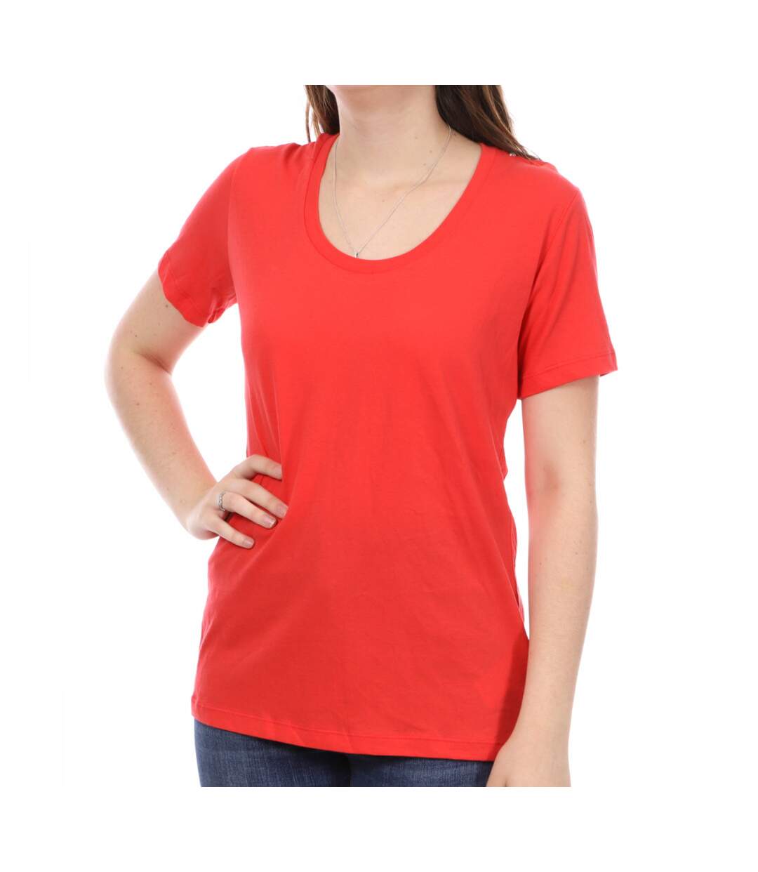 T-Shirt Rouge Femme Diesel Roc