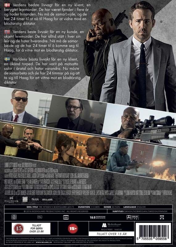 The Hitman's Bodyguard - DVD