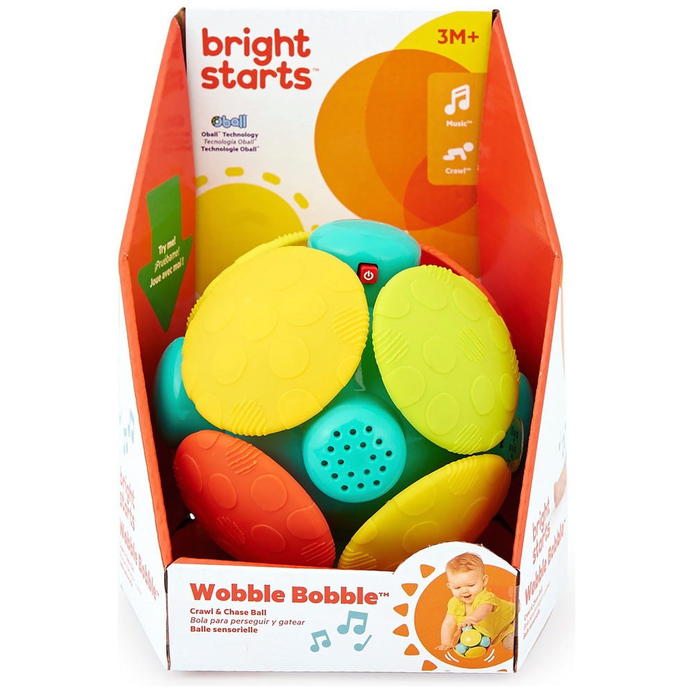 Bright Starts Wackelball mit Geräuschen