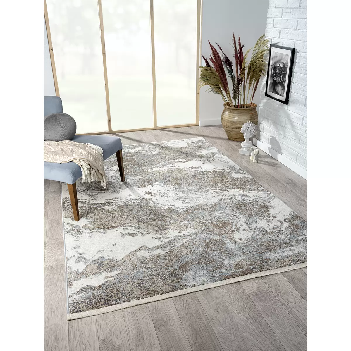 Teppich Samira beige,grau