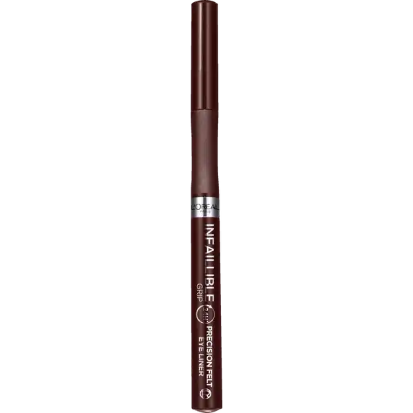 Infaillible 24h Grip Precision Felt Eyeliner 02 braun