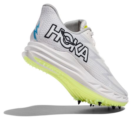 Chaussures Athlétisme Hoka One One Crescendo MD Blanc Jaune Unisex